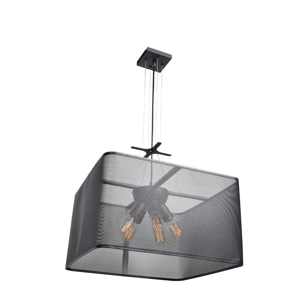 Access 50926-BL Epic 5 Light 20 inch Black Pendant Ceiling Light