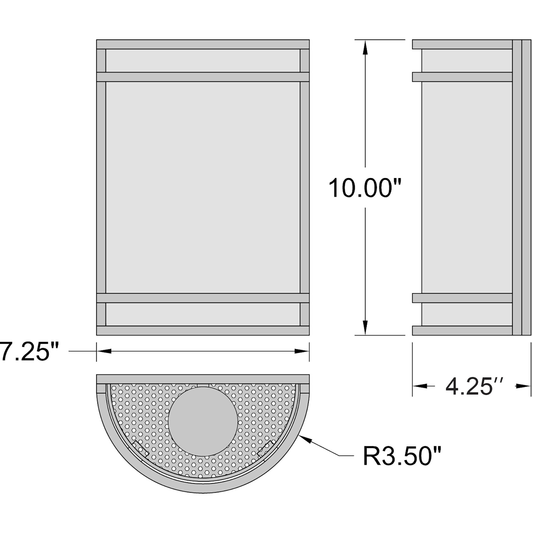 Lola Wall Sconce Wall Light in Bronze