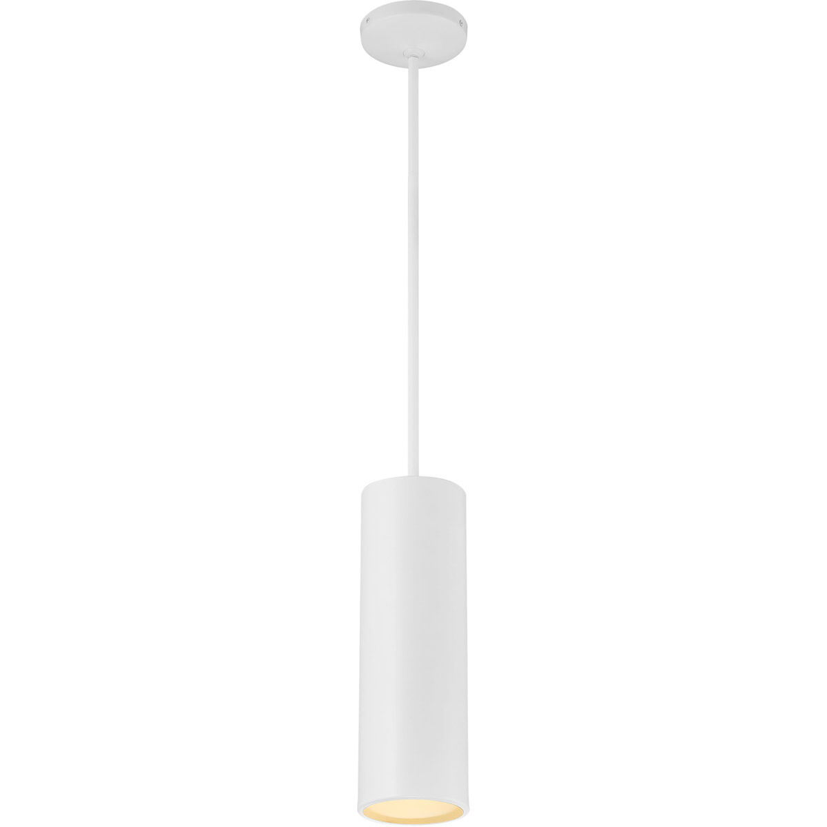 Pilson LED 4.5 inch Matte White Pendant Ceiling Light
