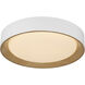 Maddy 17.5 inch Matte White Flush Mount Ceiling Light