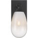 Ombre 4.75 inch Black Wall Sconce Wall Light