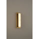 Ada 5.25 inch Antique Brushed Brass ADA Wall Sconce Wall Light