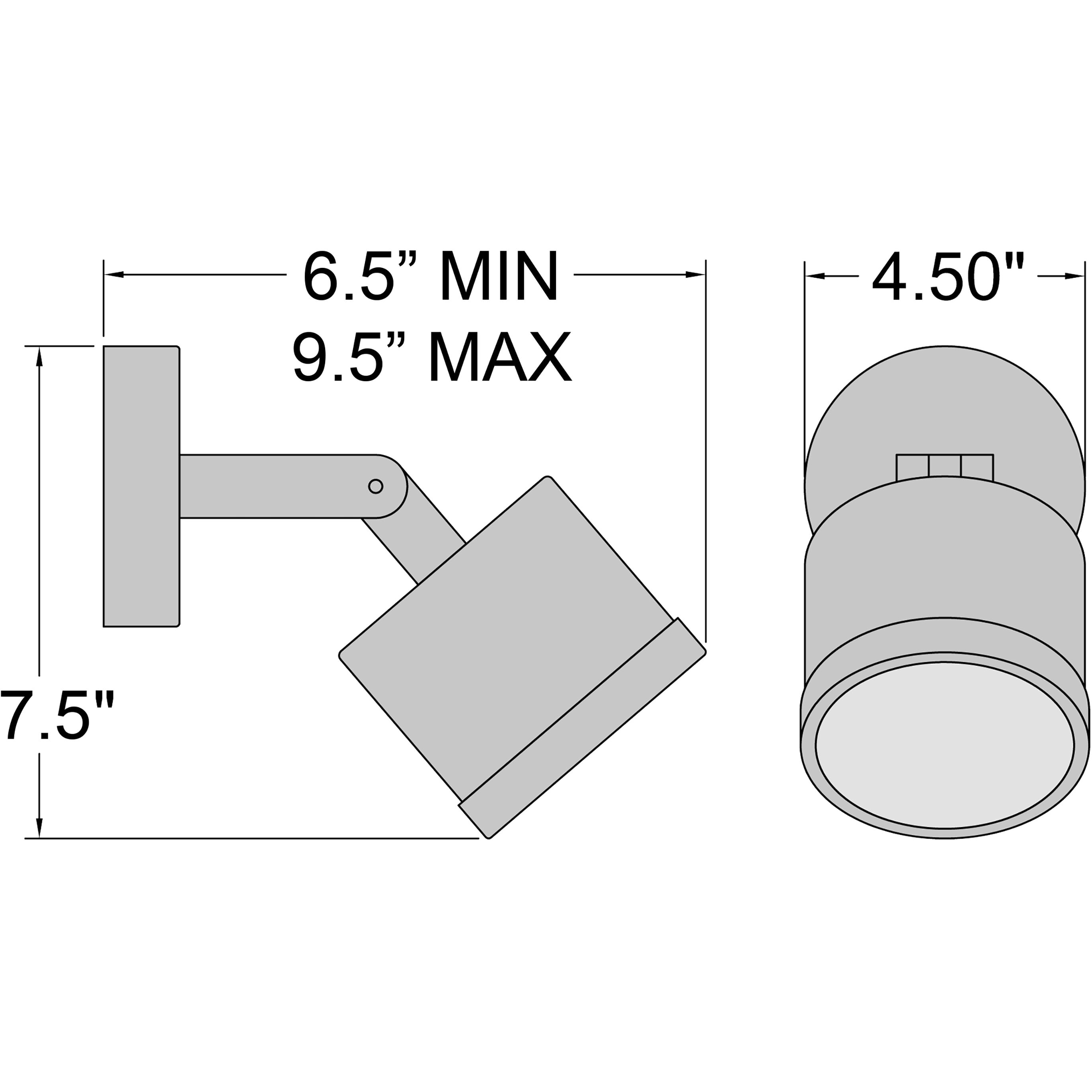 Zone Bronze 5.50 watt LED Spotlight