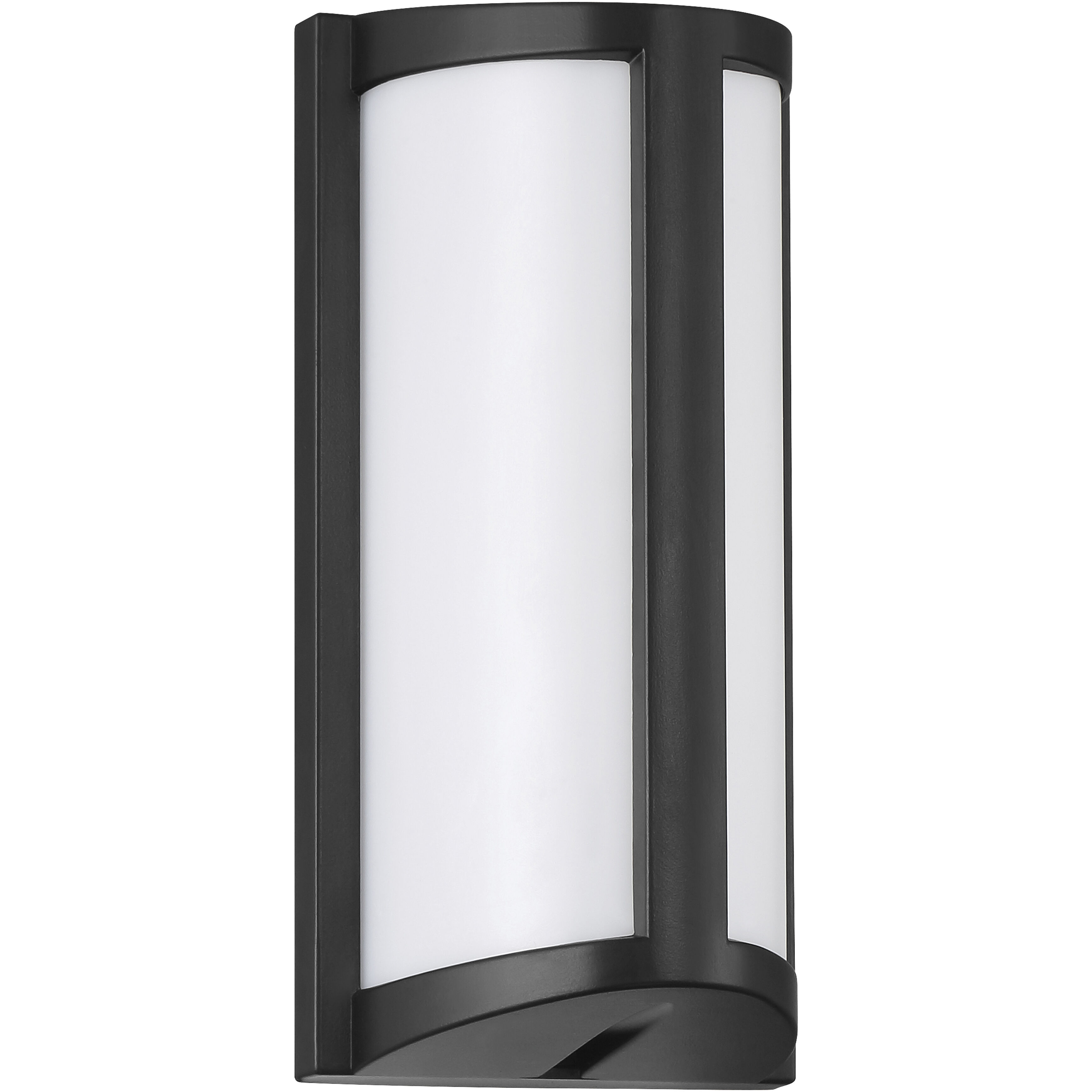Margate LED 10.25 inch Black and White Outdoor Wall Sconce