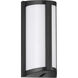 Margate LED 10.25 inch Black and White Outdoor Wall Sconce