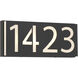 Numero Wet 12.5 inch Black ADA Wall Sconce Wall Light
