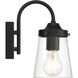 Dickens 1 Light 4.75 inch Black Wall Sconce Wall Light