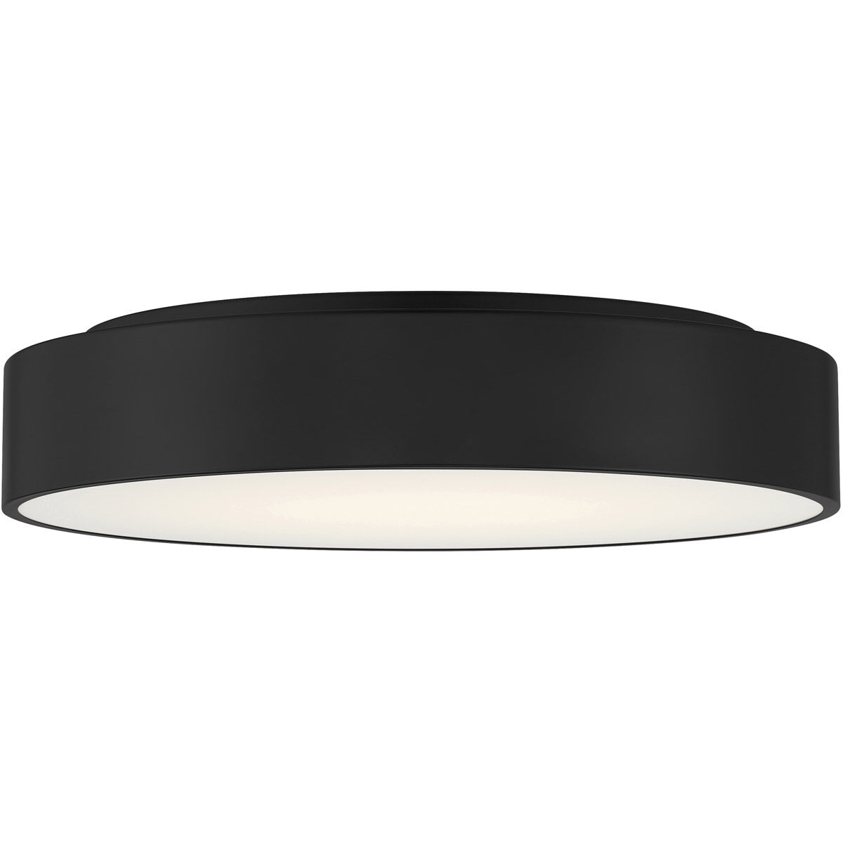 Como LED 17.75 inch Black Flush Mount Ceiling Light