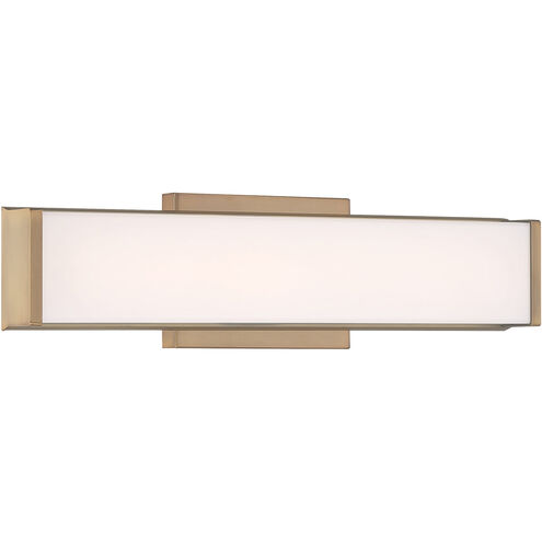 Citi LED 24 inch Antique Brushed Brass LED Vanity Light Wall Light