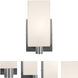 Archi LED 4.75 inch Brushed Steel Vanity Light Wall Light