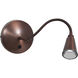 Bunk LED 5 inch Bronze Wall Lamp Wall Light 