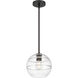 Swirl 1 Light 8.50 inch Pendant