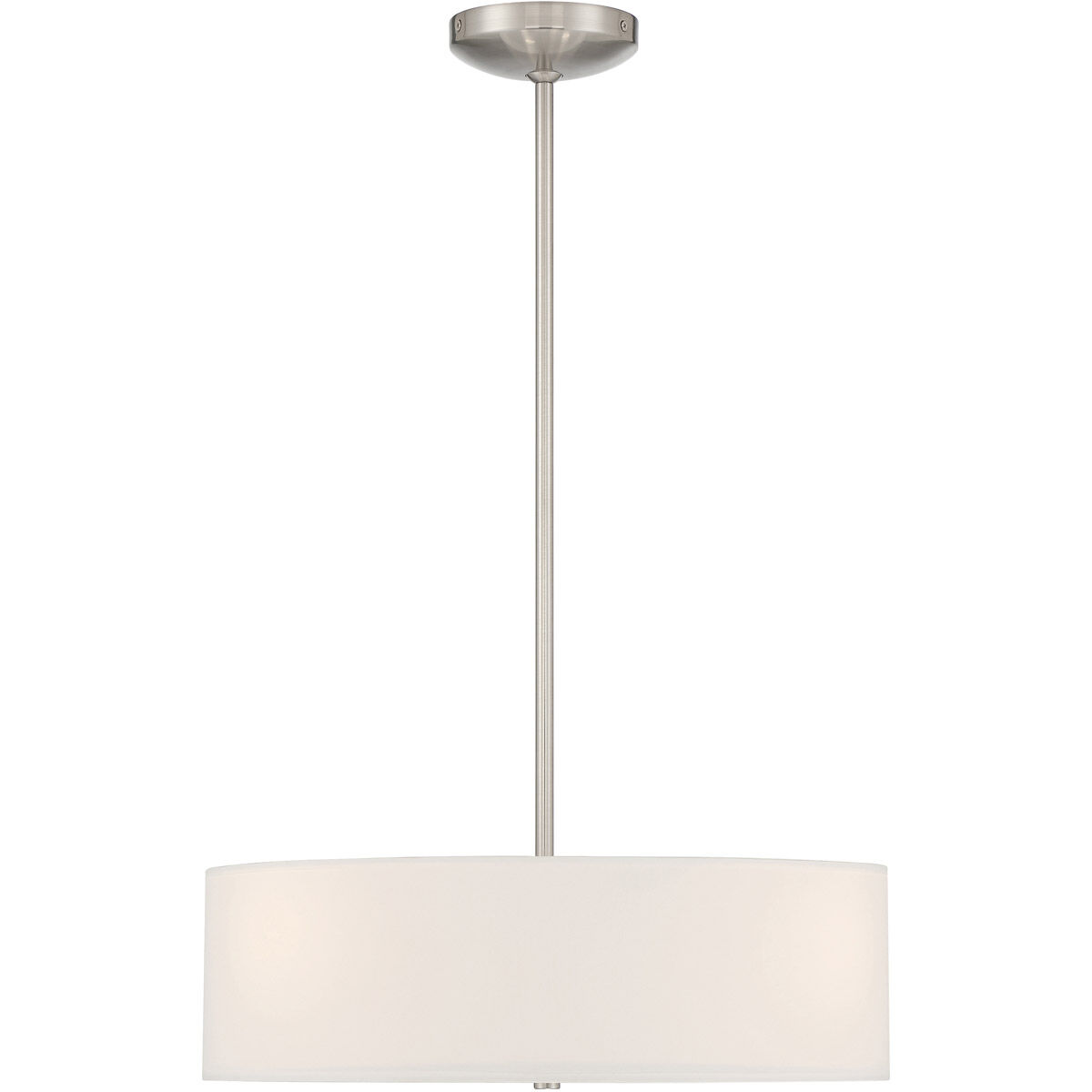Mid Town LED 18 inch Brushed Steel Pendant Ceiling Light