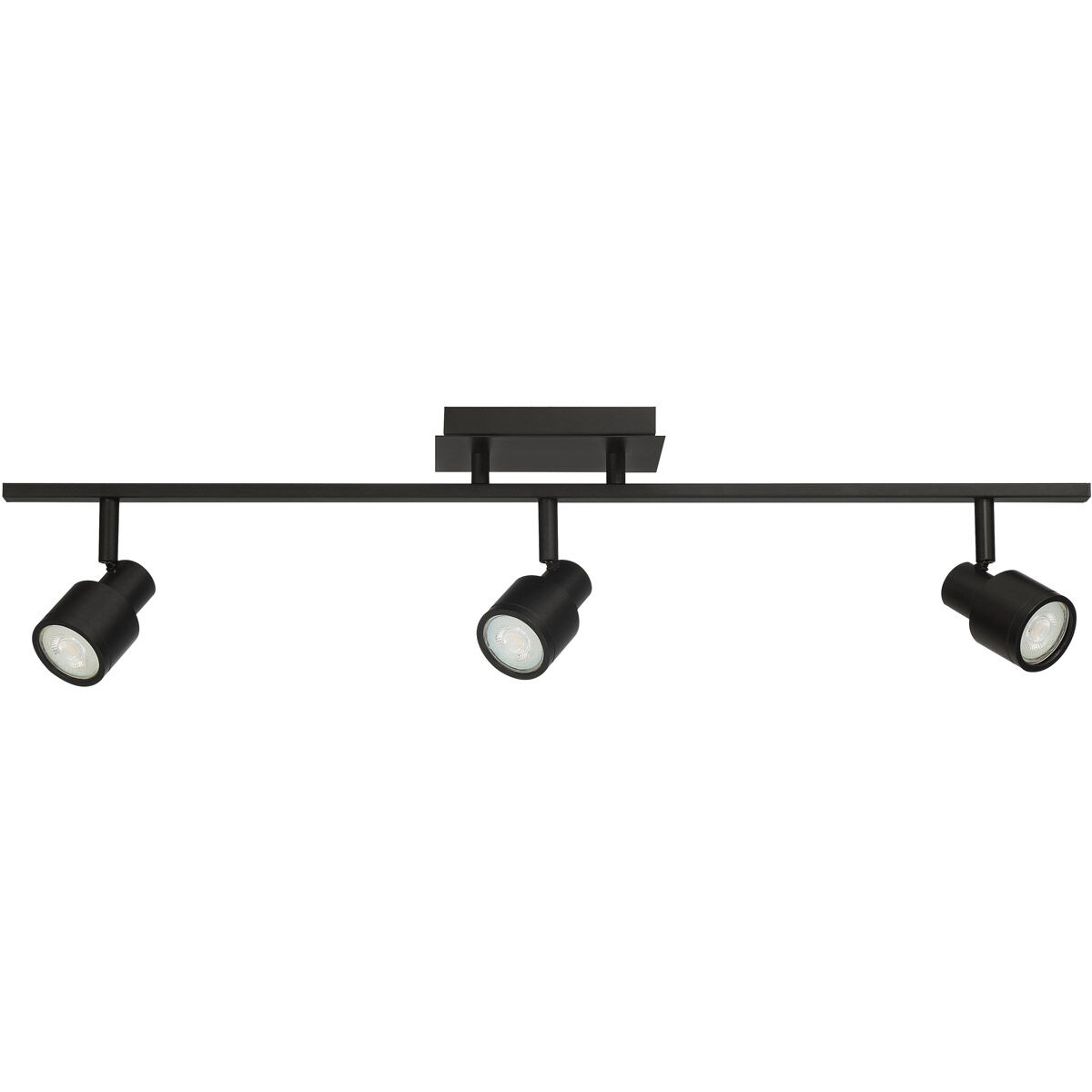 Lincoln 120 Matte Black Track Ceiling Light
