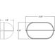 Nauticus 1 Light 4.25 inch Satin Outdoor Wall Sconce in Incandescent