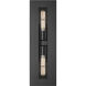 Chatham 2 Light 6 inch Black Wall Sconce Wall Light