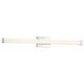 Arc LED 36 inch Brushed Steel Vanity Light Wall Light