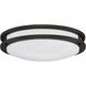 Sparc LED 14 inch Chrome Flush Mount Ceiling Light