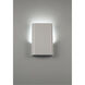 Punch LED 8 inch White ADA Wall Sconce Wall Light