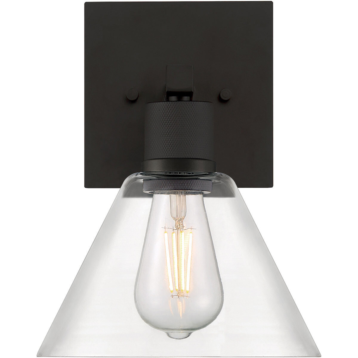 Port Nine LED 8 inch Matte Black Wall Sconce Wall Light