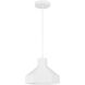 Poly LED 11 inch Matte White Pendant Ceiling Light