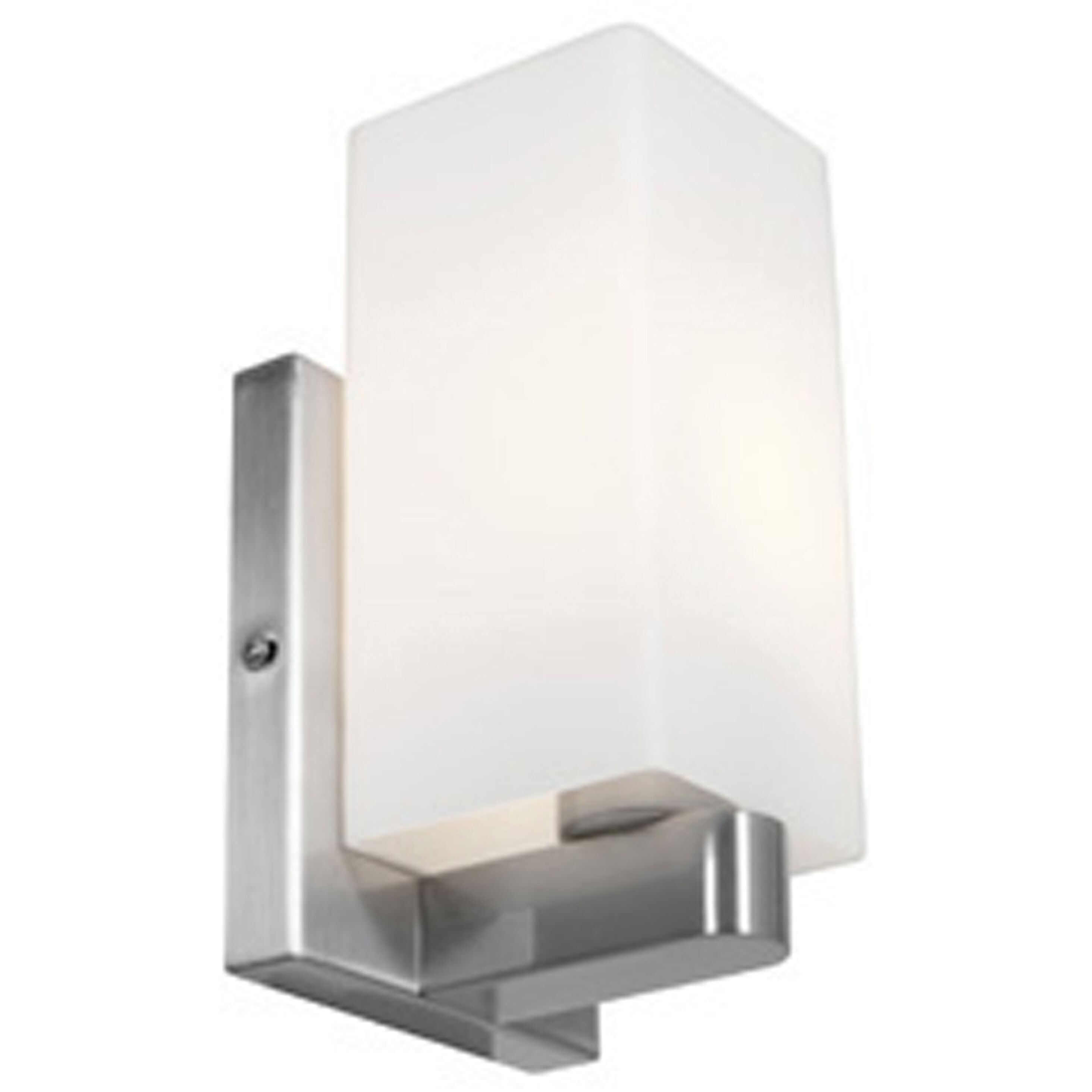 Archi 1 Light 4.75 inch Brushed Steel Wall Sconce Wall Light