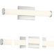 Arc LED 18 inch Brushed Steel Vanity Light Wall Light
