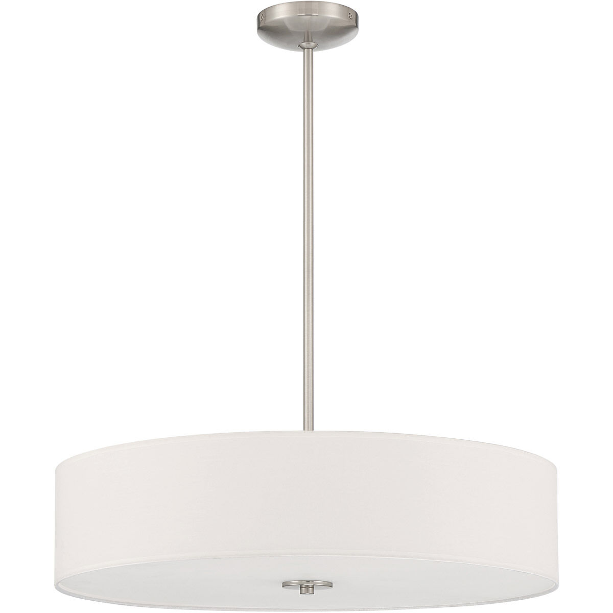 Mid Town LED 24 inch Brushed Steel Pendant Ceiling Light