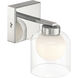 Chloe 4.75 inch Chrome Wall Sconce Wall Light