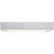 Ulko LED 9 inch SILVER Flush Mount Ceiling Light