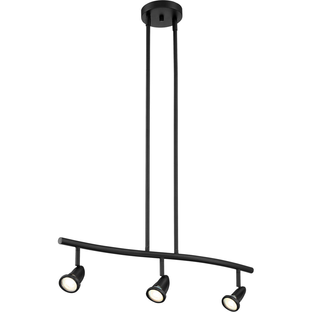 Cobra LED 8 inch Black Pendant - Spotlight Ceiling Light