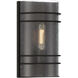 Artemis LED 8 inch Matte Black ADA Wall Sconce Wall Light in Seeded