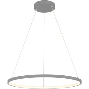 Anello LED 32 inch Gray Pendant Ceiling Light