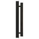 Ada 5.25 inch Black ADA Wall Sconce Wall Light