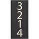 Numero LED 4.75 inch Black ADA Wall Sconce Wall Light