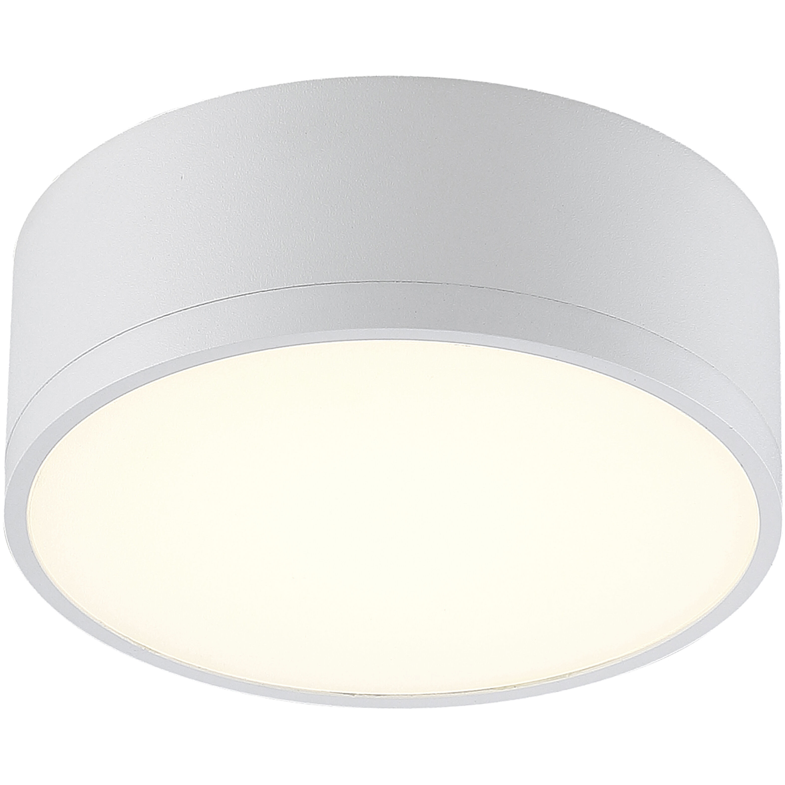Beat LED 6.75 inch White Flush Mount Ceiling Light