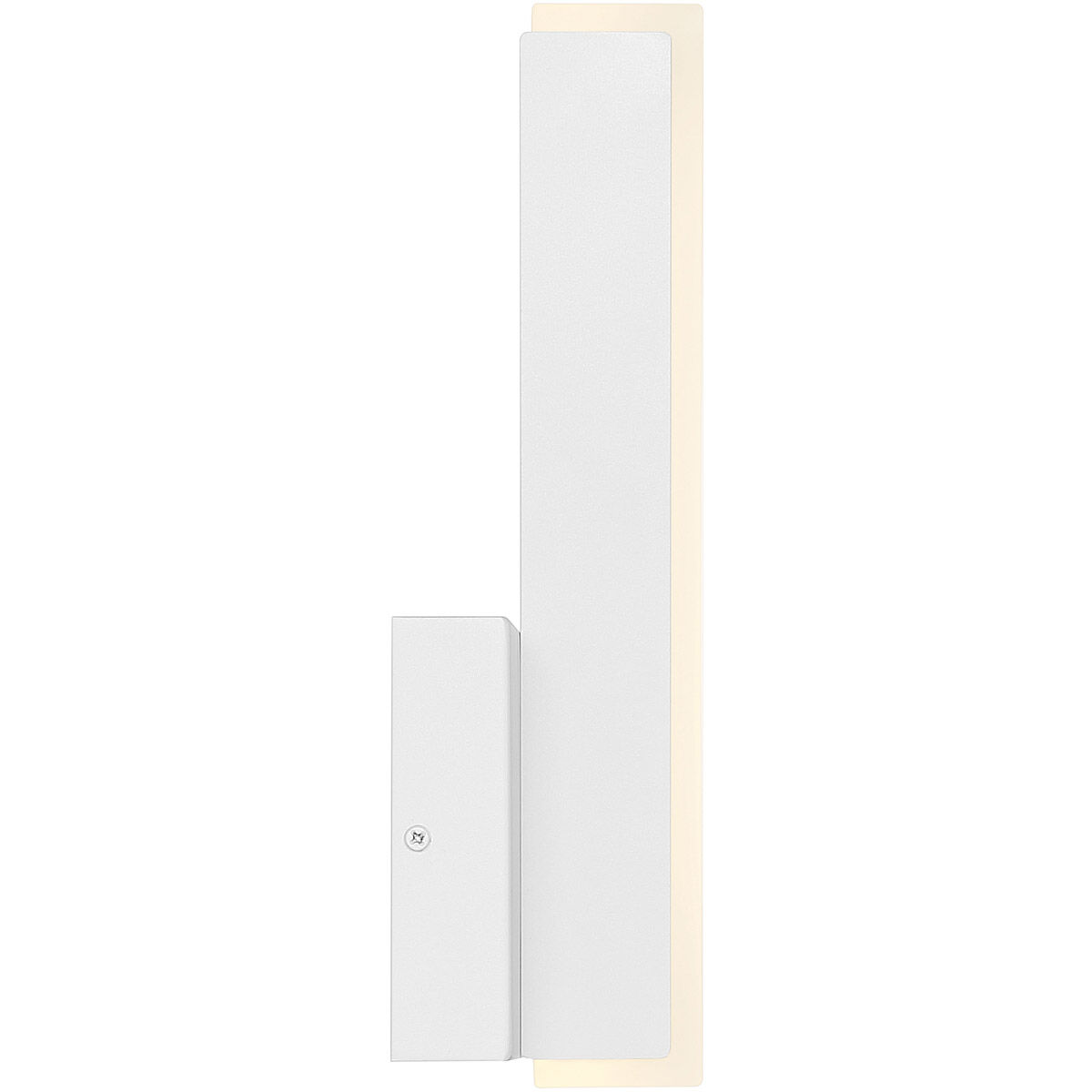 Illume LED 5 inch Matte White Wall Sconce Wall Light