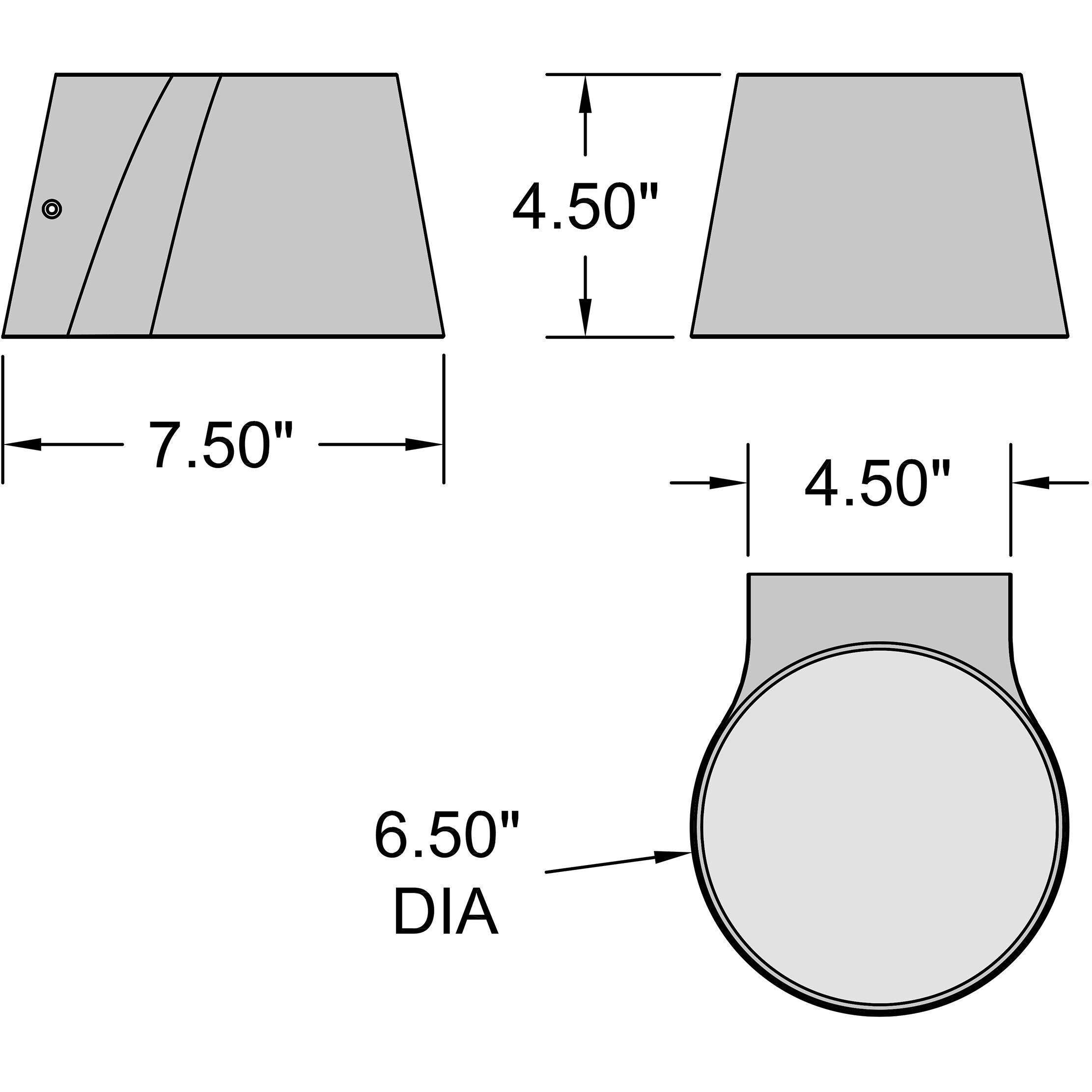 Ry Outdoor Wall Mount in White