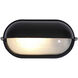 Nauticus LED 4 inch Black Bulkhead