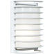 Bermuda 1 Light 10.5 inch White Outdoor Wall Sconce