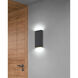 Lux LED 6 inch Satin ADA Wall Sconce Wall Light