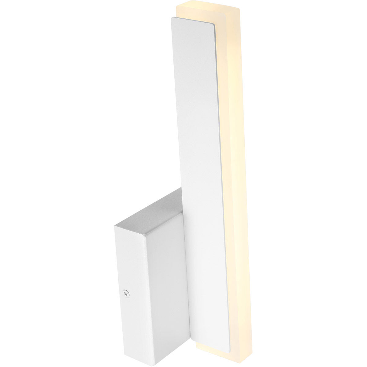 Illume LED 5 inch Matte White Wall Sconce Wall Light