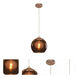 Glow LED 10 inch Brushed Copper Pendant Ceiling Light