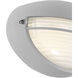 Clifton LED 5.25 inch Satin Outdoor Bulkhead