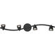 Cobra 4 Light 120 Black Track Ceiling Light