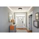Malaga LED 16 inch Matte Black Flush Mount Ceiling Light
