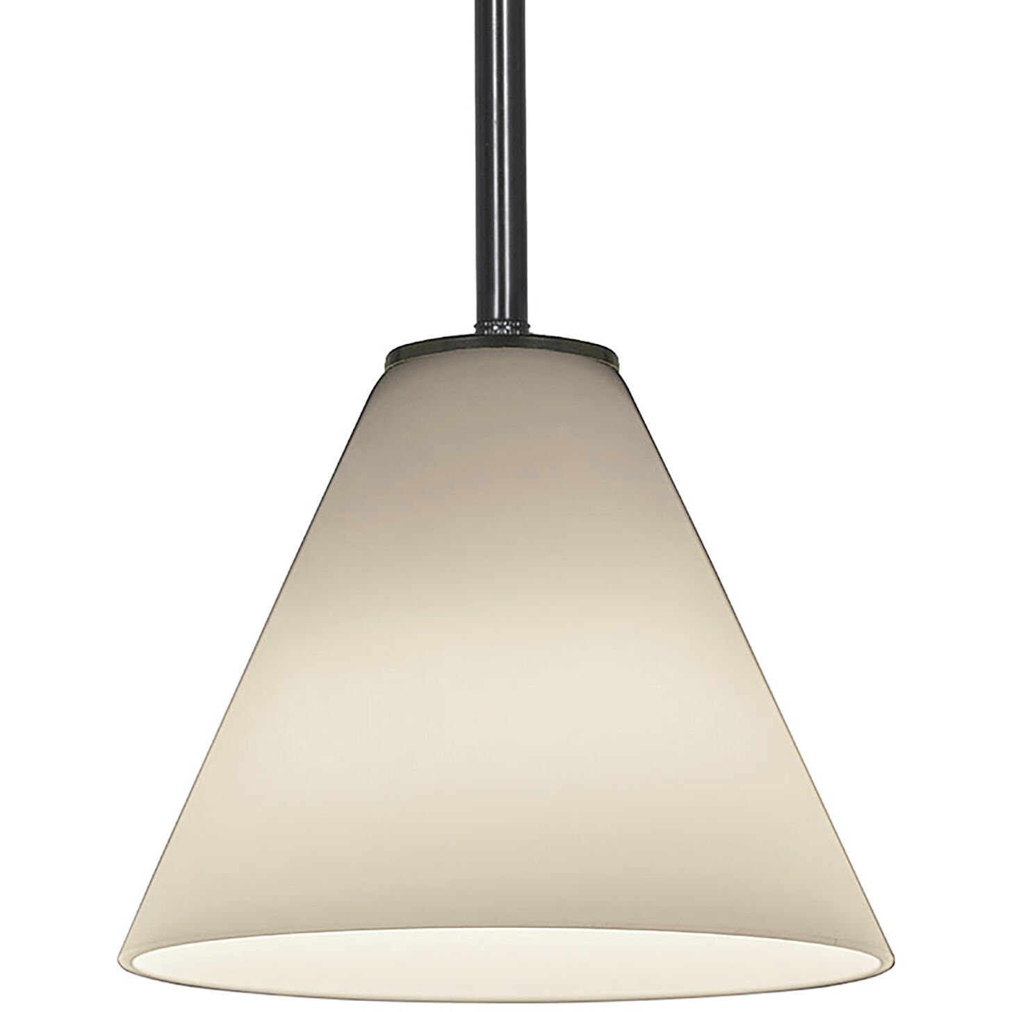 Martini 1 Light 7.25 inch Oil Rubbed Bronze Pendant Ceiling Light in White