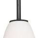 Sherry LED 4.5 inch Oil Rubbed Bronze Pendant Ceiling Light in Opal