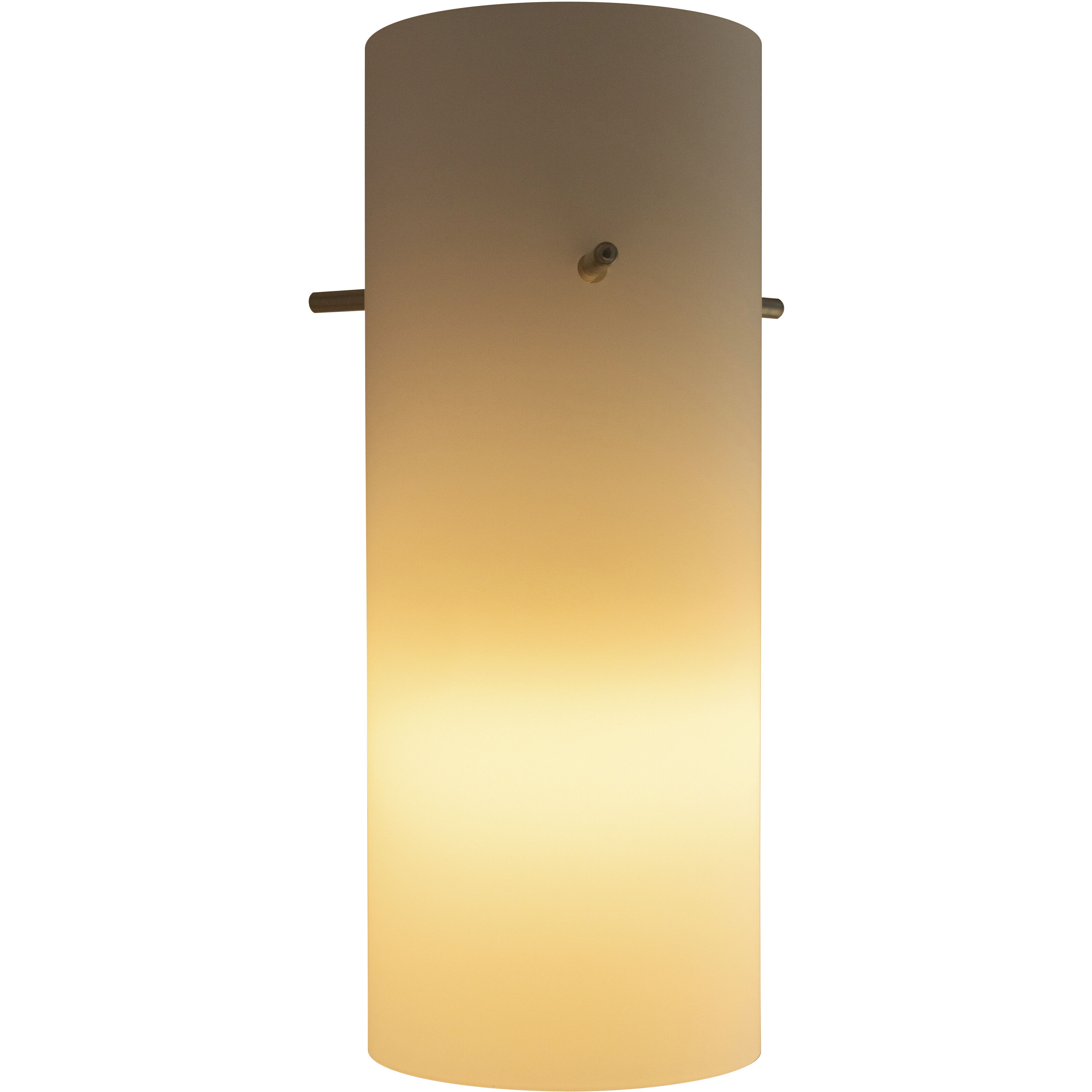 Cylinder 4 inch Pendant Ceiling Light in Opal, Cylinder