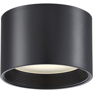 Reel LED 8 inch Black Flush Mount Ceiling Light